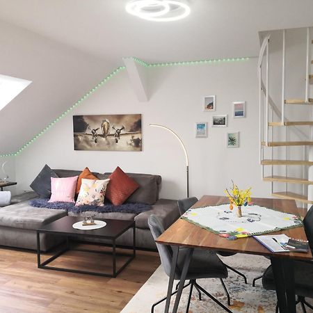 Auszeit2 Erfurt - Stilvolle Dachwohnung Mit Parkplatz - Zentrumsnah Exterior foto